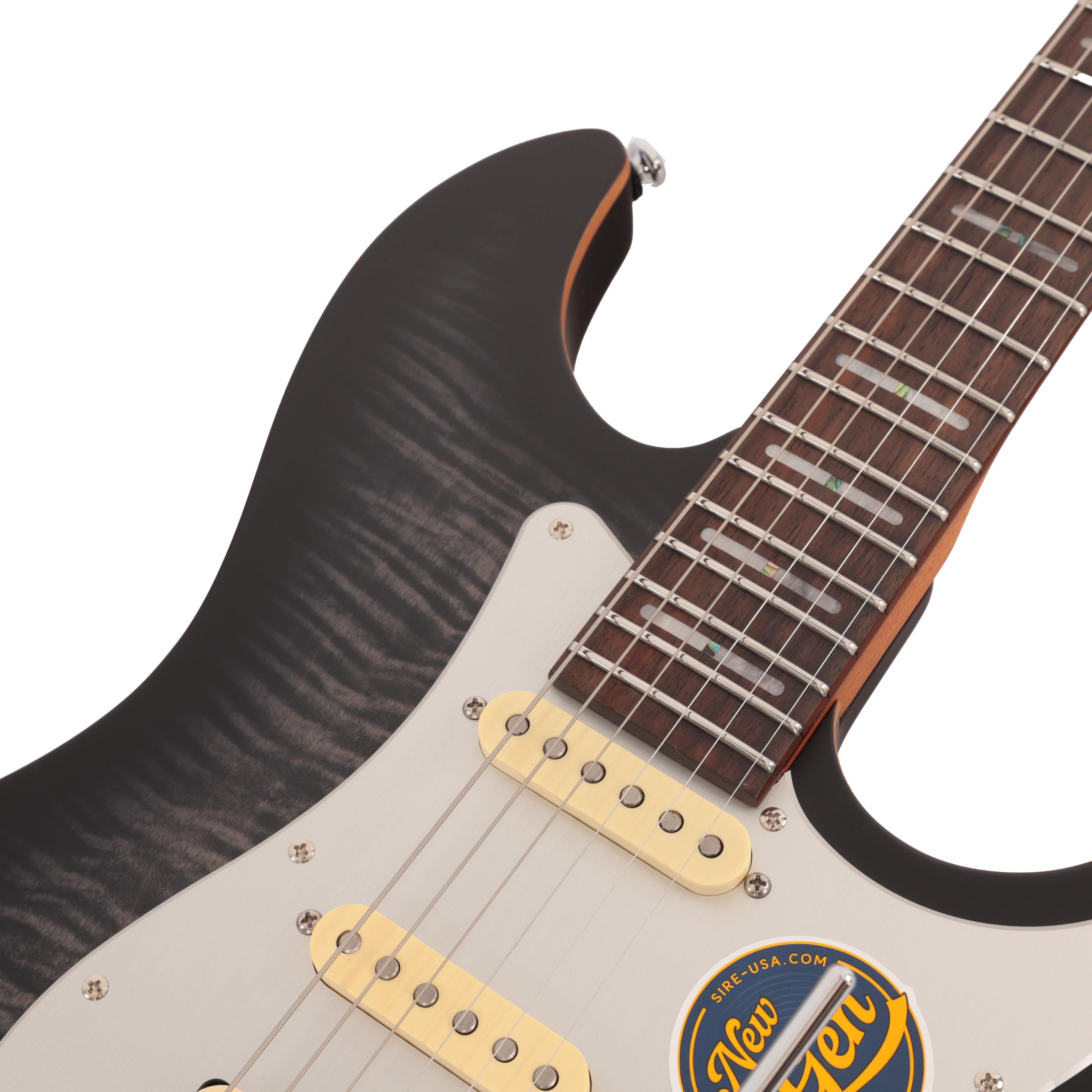 Sire Larry Carlton S7 FM New Gen Electric Guitar in Transparent